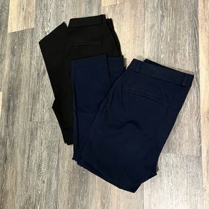 Black & Navy Sloan Pant Bundle - size 8